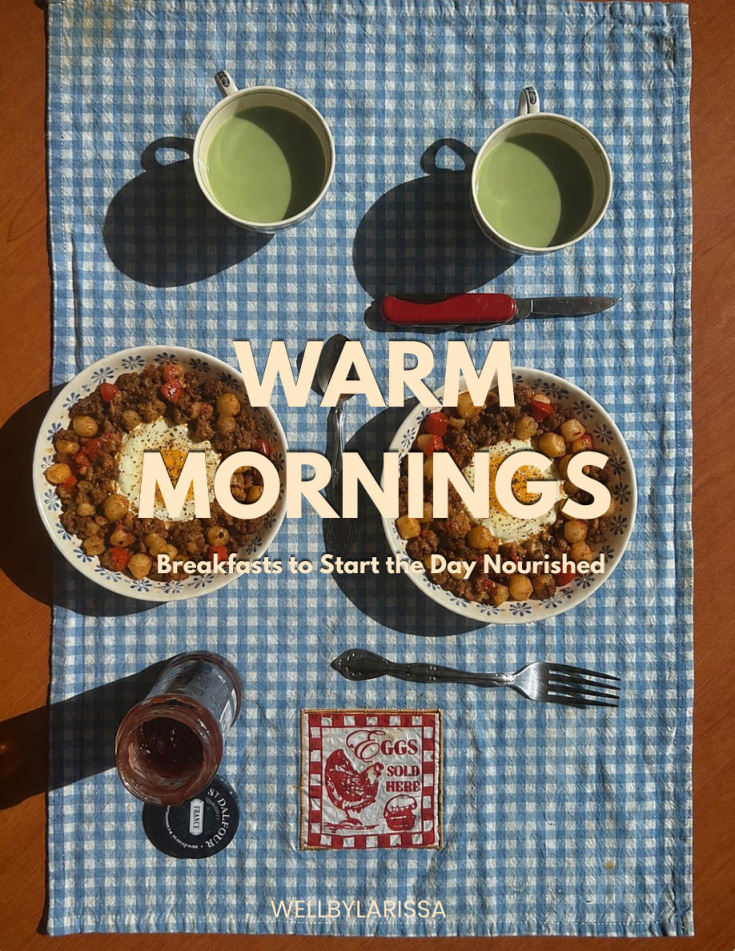 Warm Mornings Cookbook cover